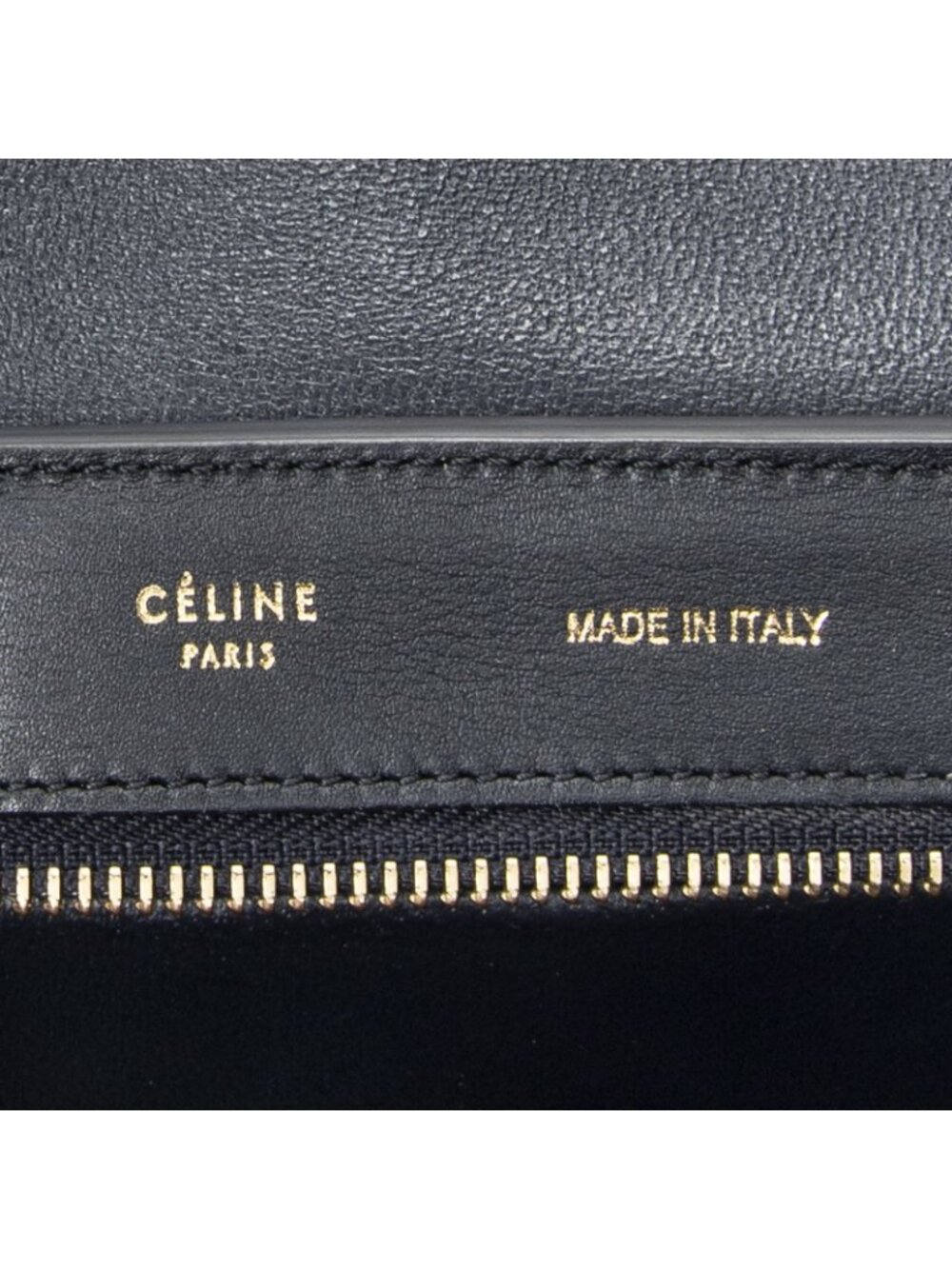 Celine Midi Trapeze Orange Black Ivory Calfskin Leather Messenger - Picture 10 of 10